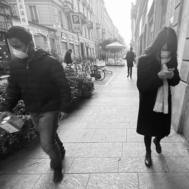 All'epoca del contagio ~ Foto © Antonio Dini